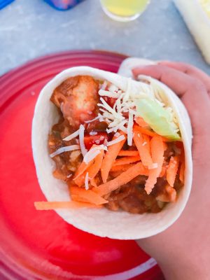 Mexican Chicken all wrapped up