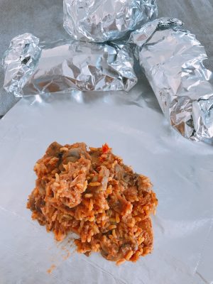 Mexican Chicken Burrito Filling