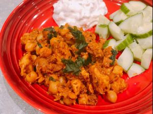 Jeera Chicken and Chickpea Curry