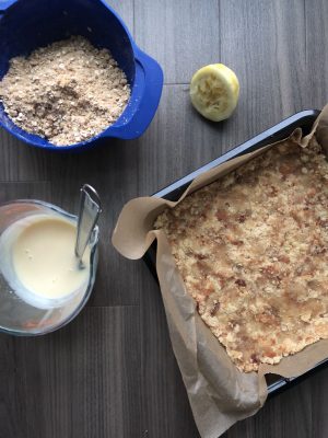 Lemon crumble bite ingredients