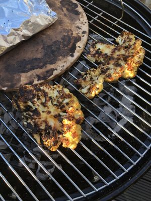 Garlic Bouillon Cauliflower Steaks
