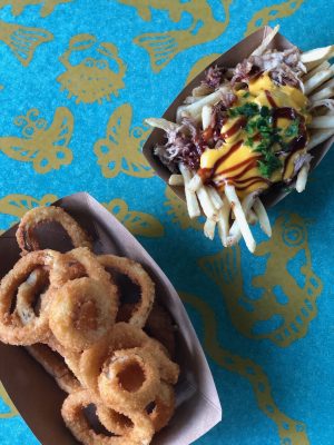 Fries with Pulled Pork and Cheese