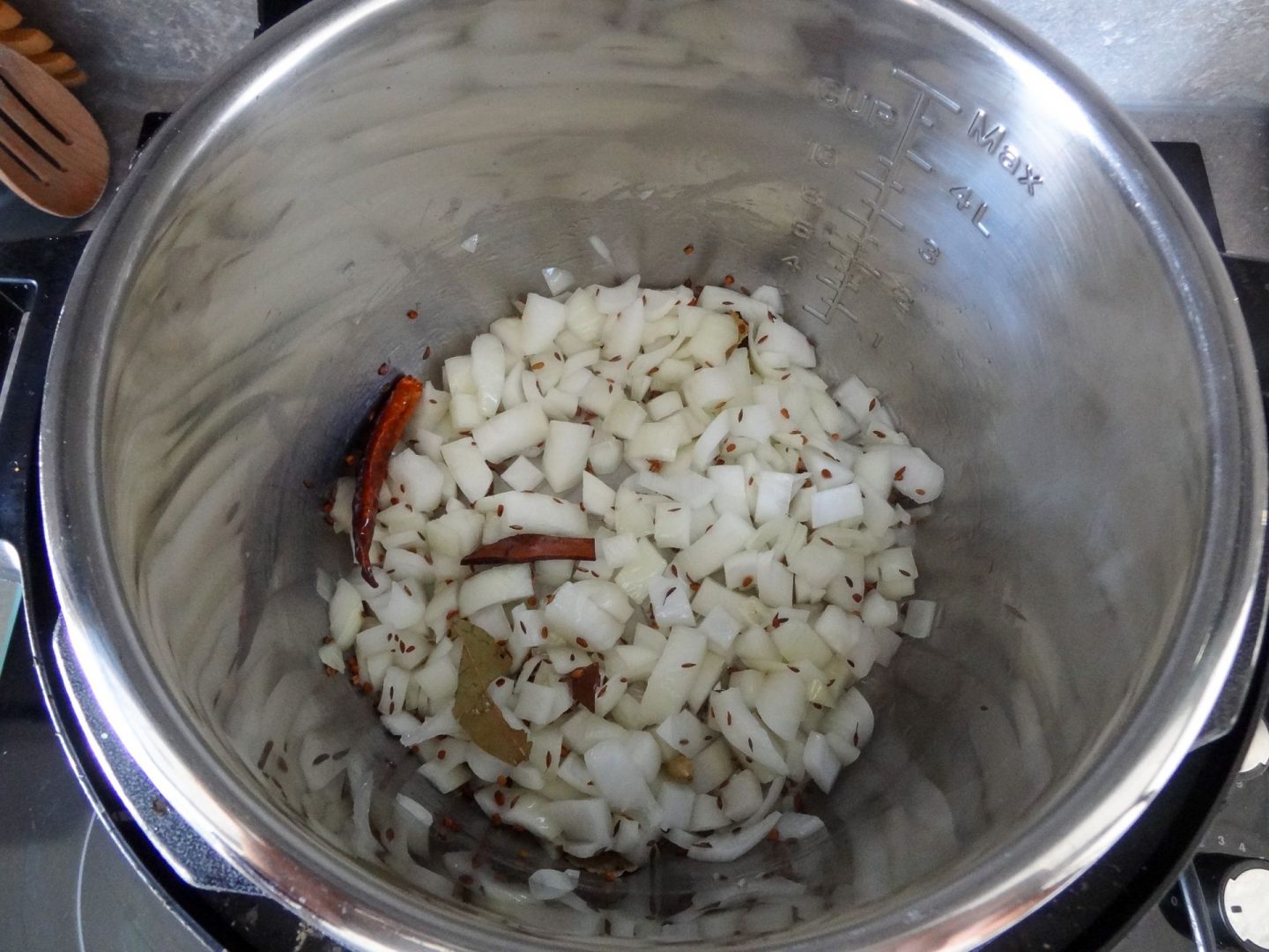 Add your onions