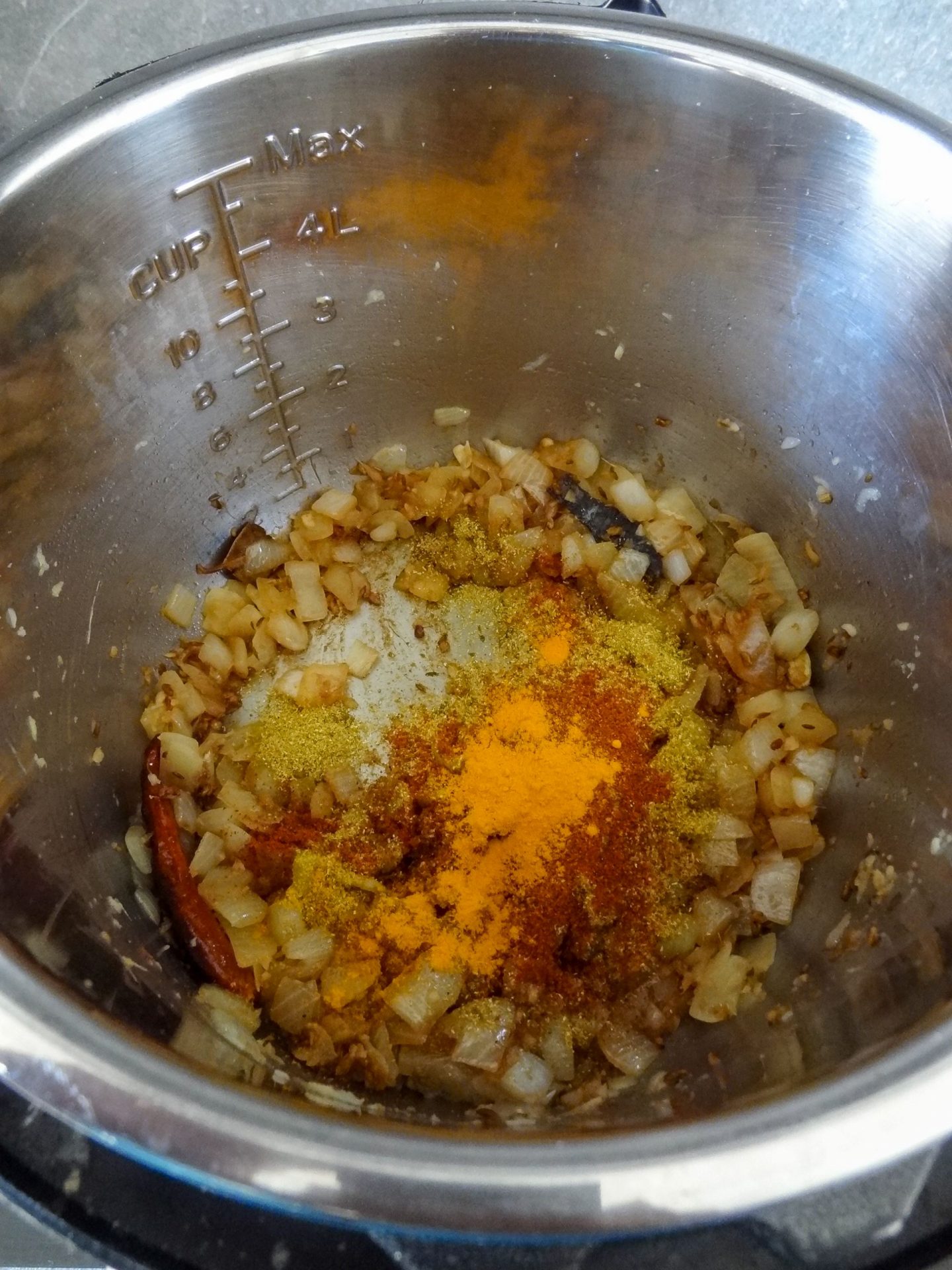 Add the spices