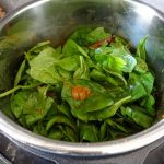 Mix in the spinach